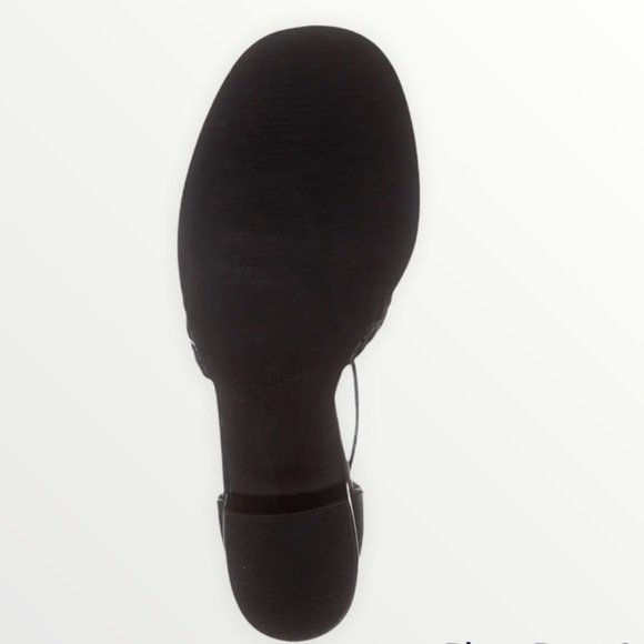 NEW SEYCHELLES Woven Ankle Strap Block Heel Sandal Chunky Sandal, Size 6.5 - Picture 5 of 12